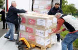 TİKA’dan Hırvatistan’da gıda yardımı