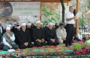 Bosna Hersek'teki Blagay Tekkesi'nde geleneksel "Mevlit ve Zikir Günleri" etkinliği düzenlendi