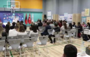 Türkiye Maarif Vakfı Arnavutluk’ta bilim fuarı düzenledi