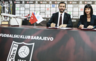Maarif Vakfı Saraybosna okulları, Saraybosna Futbol Kulübüyle protokol imzaladı