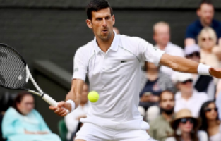 Sırp tenisçi Djokovic Wimbledon’da yarı finalde