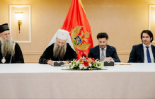 Karadağ Hükümeti, Sırp Kilisesi ile temel anlaşmayı imzaladı