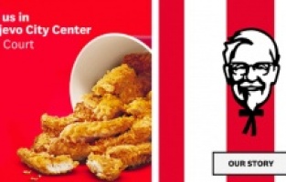 KFC, Bosna Hersek'teki ilk şubesini açtı