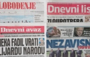 Bosna Hersek basınında bugün - 13 Eylül 2022