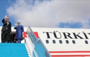 Cumhurbaşkanı Erdoğan, Balkan turunun ikinci durağı Sırbistan'a gitti