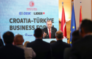 Erdoğan: “Türk-Hırvat iş birliği, bölgenin gelişimine katkı sağlayacak”