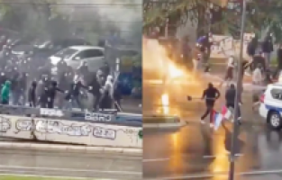 Sırbistan'da LGBT yürüyüşünün bilançosu ağır oldu: 10 polis yaralandı