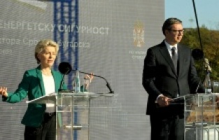 AB Komisyonu Başkanı Von der Leyen Sırbistan'ı ziyaret etti