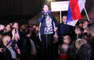 Dodik’in “hileli” seçim galibiyeti Banja Luka'da protesto edildi