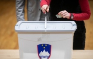 Slovenya'da halk sandık başında