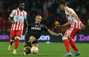 Trabzonspor, Belgrad'da mağlup oldu