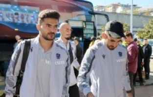 Trabzonspor kafilesi Sırbistan'da