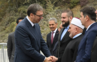 Türkiye’nin desteğiyle yeniden yapılan Novi Pazar-Tutin kara yolu törenle açıldı