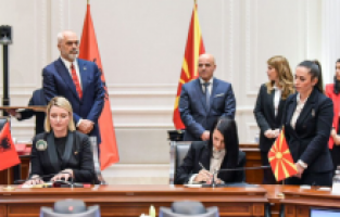 K. Makedonya ve Arnavutluk iş birliği anlaşmaları imzaladı