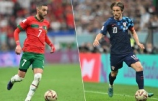 Hırvatistan ile Fas, Dünya Kupası'nda üçüncülük için yarın karşı karşıya gelecek