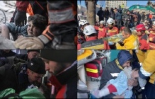 Arnavutluk arama kurtarma ekibi depremin oluşturduğu hasara şaşırdı