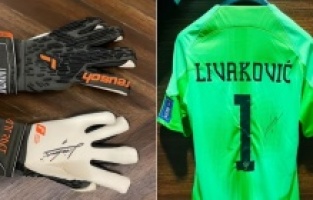 Hırvat kaleci Livakovic, eldiven ve formasını depremzedelere bağışladı