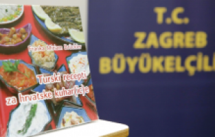 Hırvatistan'da "Hırvat aşçılar için Türk yemek tarifleri" kitabı tanıtıldı