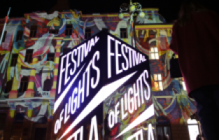 Hırvatistan'da "Işık Festivali" düzenlendi