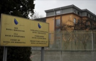 Saraybosna'daki mahkeme binaları tahliye edildi