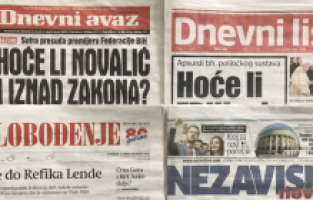 Bosna Hersek basınında öne çıkan başlıklar!