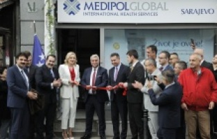Medipol Saraybosna'da temsilcilik açtı