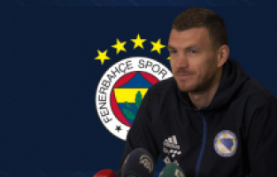 Dzeko Fenerbahçe için İstanbul'da