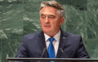 Bosna Hersek Devlet Başkanlığı Konseyi’nin Hırvat Üyesi Komsic, BM Genel Kurulu’nda konuştu