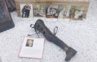 Balkan Savaşları gazisinin protez bacağı Bursa'da hastanedeki müzede sergileniyor