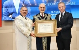 İTO Başkanı Avdagiç’e İTÜ’den “fahri doktora” unvanı