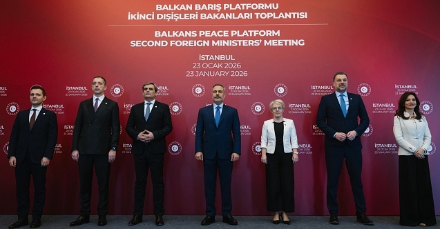 Balkan Barış Platformu II. Dışişleri Bakanları Toplantısı, İstanbul'da yapıldı