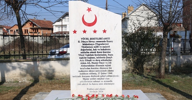 Kosova'da "Yücelciler" anıtı açıldı